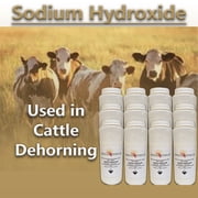 Sodium Hydroxide 99.9% Pure Food Grade Beads Caustic Soda lye 24 Lbs (Pounds)