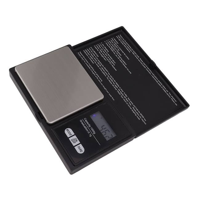 Báscula De Bolsillo Digital, Báscula De Joyería Con Batería De 0,01 G A 1000 G Pantalla LCD Función Retroiluminada Para Laboratorio