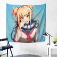 thumbnail image 2 of My Hero Academia Girl Himiko Toga Tapestry Luxury Wall Hanging Tapestries Decor For Bedroom Living Room Dormitory Mural Blanket 59x59in, 2 of 8