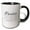 Black/White, variant on 3drose, Paradise Newfoundland and Labrador, Canada. Patriotic Home Town Gift, 11oz Mug