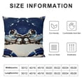 thumbnail image 5 of SHANXI Throw Pillowcases Cover Nature Sea Outdoor Decoration Couch Pillow Covers with Zipper for Living Room Office 24x24in, 5 of 5