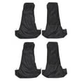 thumbnail image 1 of 4X Universal Waterproof Nylon Front Car Van Covers Protectors Black Pair, 1 of 9
