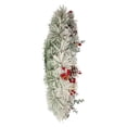 thumbnail image 2 of Kurt Adler 24-Inch Unlit Red Berries and Pinecone Wreath, 2 of 3