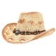 thumbnail image 2 of Sombrero de vaquero ja, sombrero de terre clásico Sombreros Vagueros Sombreros de occidental para exteriores , beige BLESIY Sombrero de vaquero, 2 of 8