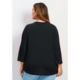 thumbnail image 2 of Avenue Women's Plus Size Love Heart Top, 2 of 2