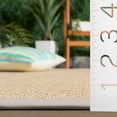 thumbnail image 5 of Safavieh Napa Faux Sisal Gary Solid Area Rug, Natural/Beige, 6' x 9', 5 of 14