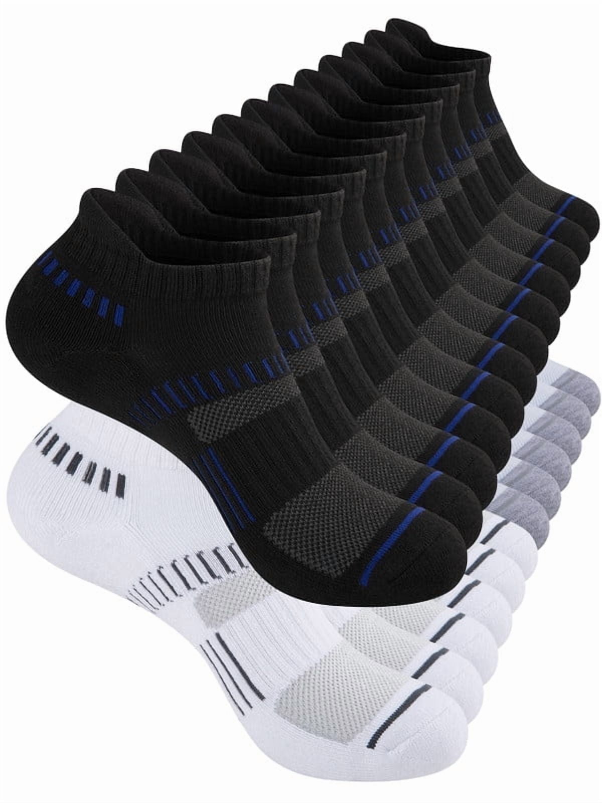 Men's Toe Socks Breathable Cotton Pure Sports 5 Fingers Socks Low Cut Running Athletic Socks 1 Pair - View #2