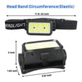 thumbnail image 6 of Xecessory USB Rechargeable Headlamp, High Lumen LED Headlamps with Motion Sensor, Waterproof Headlight for Outdoor Hiking Running Fishing, 6 of 10