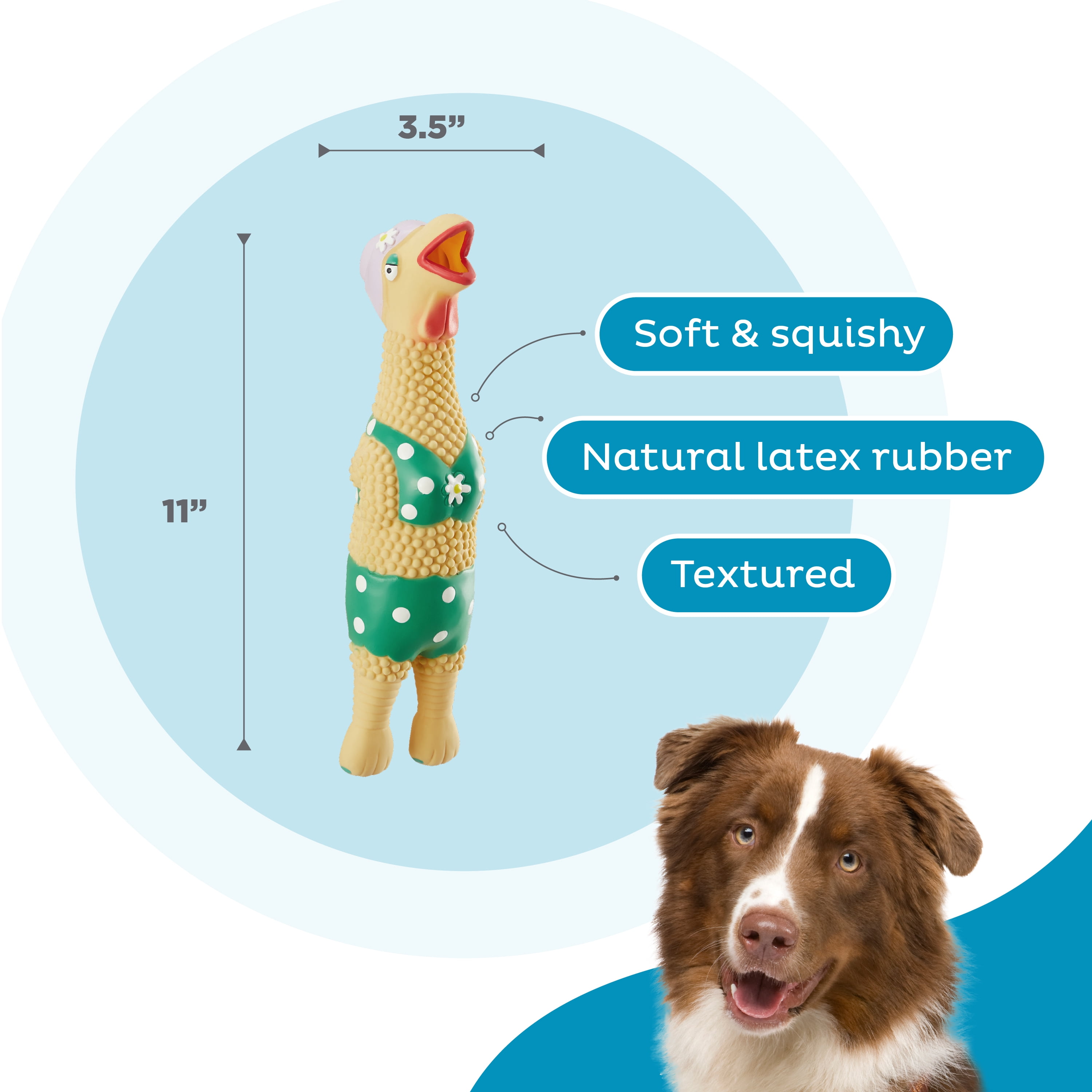 Outward Hound by Charming Pet Squawkers Grandma Hippie Chick Latex