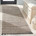 thumbnail image 2 of SAFAVIEH Rag Rug LACEWORK Distressed Runner Rug, Beige/Black, 2'3" x 8', 2 of 7