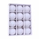 thumbnail image 3 of Flocking Christmas 6cm12pcs Boxed Christmas Tree Pendant Plastic Painted Velvet Holiday Decorations, 3 of 3