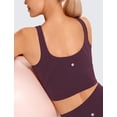 thumbnail image 3 of Sostén CRZ YOGA Butterluxe Cuello Alto U Espalda Acolchado Morado XXS, 3 of 4