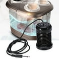 thumbnail image 3 of Accessoire de Bain de Pieds Détox Ionique en Acier Inoxydable, Durable et Facile à Utiliser avec Réglage Préprogrammé, Compatible avec la Plupart des Machines Ioniques pour Centre de Santé Ou Salon de Beauté, 3 of 8