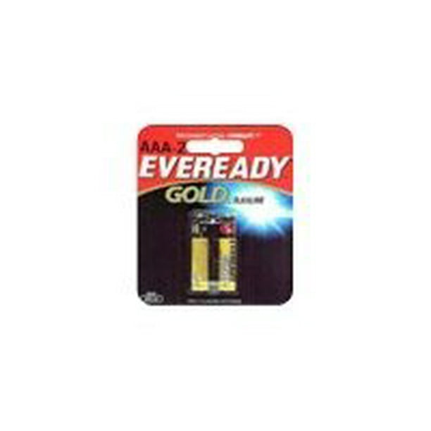 Energizer Eveready Gold Battery 2 x AAA alkaline