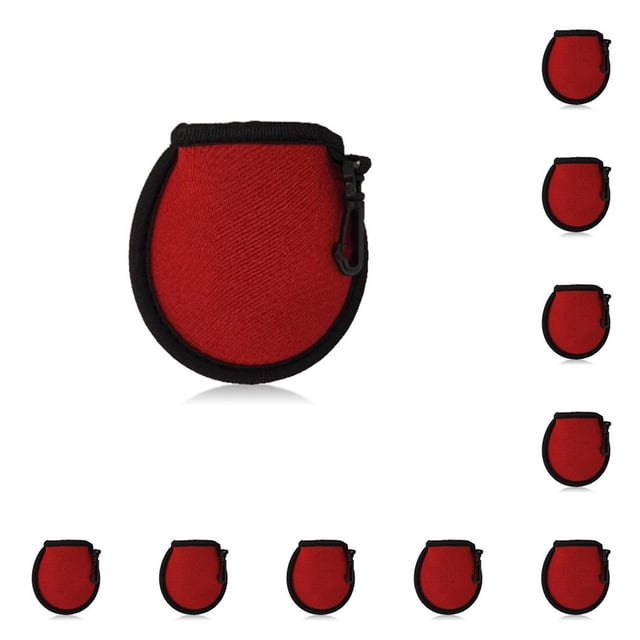 Greeniant Bolsa de limpieza de pelotas de golf portátil Bolsa de pelotas antiestáticas Bolsillo de fregado deportivo antiarañazos Ejercicio al Type1 NO1