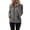 Gray, variant on FAHUOMU Womens Zip Up Coat Soft Cozy Fleece Long Sleeve Stand Collar Jacket Oversized Short Clothes With Pockets