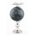 thumbnail image 1 of Airplane Flying Over Globe Dcor Piece, 1 of 1