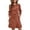 Brown, variant on Women Fall Winter Dress Knitted Pullover Dresses Casual Loose Flowy Swing Shift Dress 2026 Fall Outfits(Beige,M)