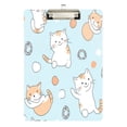 thumbnail image 2 of 12.5x9 Inch Acrylic Clipboard with Metal Clip – Single-Sided Print & Retractable Hook，Cute Cats, 2 of 8