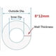thumbnail image 1 of Tubo de silicona translúcido transparente de grado alimenticio de 1M/5M de alta calidad, tubo de cerveza, tubo de manguera de leche, tubo Flexible de goma suave y seguro, creativo Tan Jianjun unisex, 1 of 2