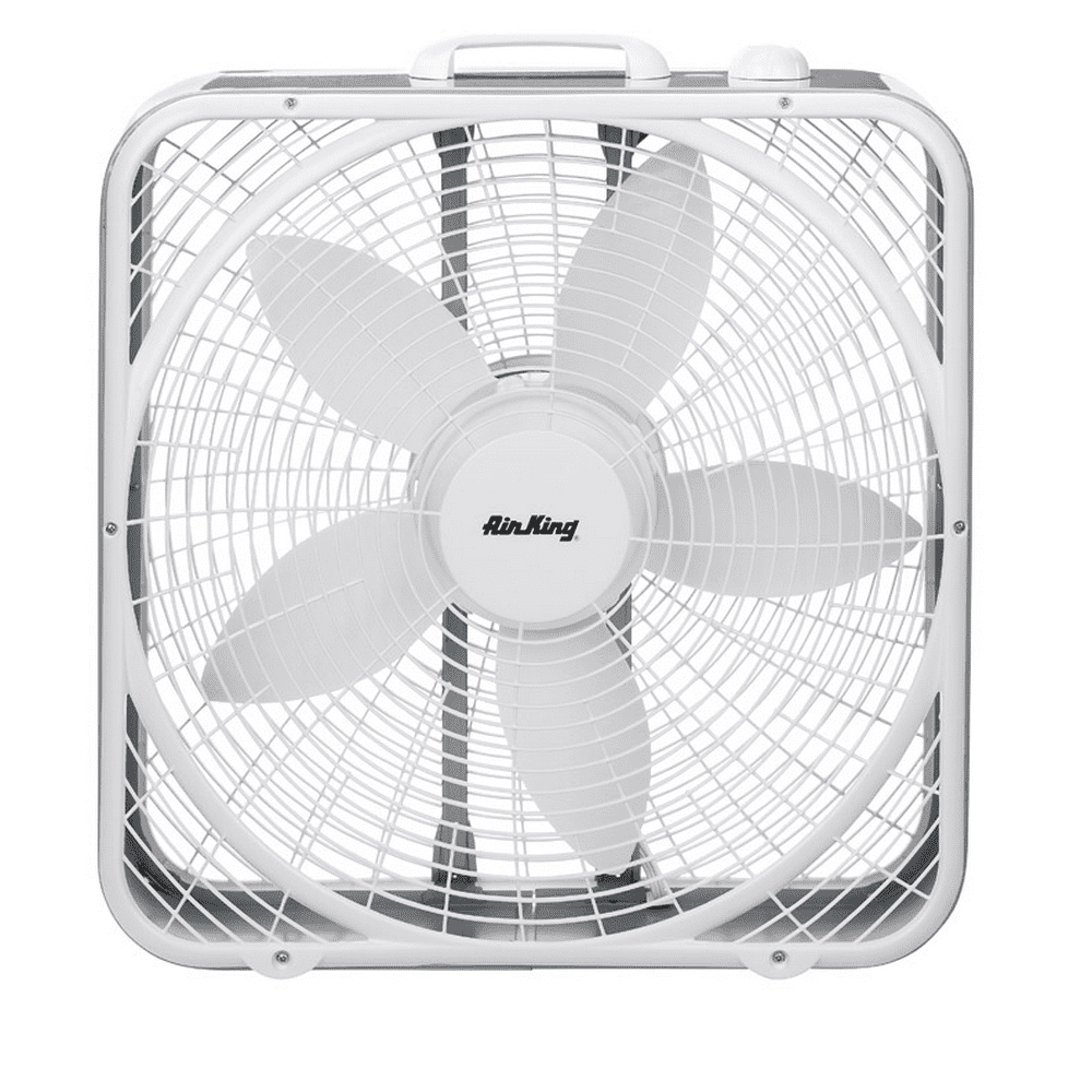Commercial Grade 20" Box Fan, 3Speed, 120 Volts