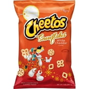 Cheetos Snowflakes White Cheddar Cheese Flavored Snack Chips, 7 oz Bag