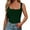 Green-a, variant on QHFBli Womens Square Neck Tank Tops Dressy Summer Sleeveless Shirts Sexy Going Out Fitted Trendy Tops T Shirts Blouses