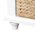 thumbnail image 3 of White Solid Wood Storage - Removable Cushion for Comfort - Entryway - Stable and Strong, 3 of 6