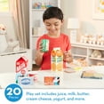 thumbnail image 2 of Melissa & Doug Fridge Groceries Play Food Cartons (8 pcs) - Toy Kitchen Accessories, 2 of 9