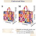 thumbnail image 2 of FORMRS Womens Corduroy Tote Bag Crossbody Shoulder Handbag with Pocket, Colorful Jars, 2 of 7