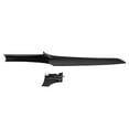 thumbnail image 4 of Central Console Dashboard Trim, Easy Installation Hard Wear Resistant 2PCS Front Console Dashboard Decor  For Car Modification Black,Carbon Fiber Style, 4 of 8