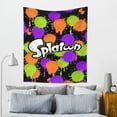 thumbnail image 4 of Splatoon Wall Tapestry Cartoon Poster Wall Hanging Tapestry for College Dorm Living Room Bedroom Decoration 40x60 Inch, 4 of 7