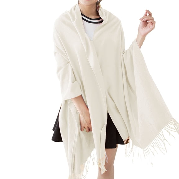 Multicolor Scarfs Scarf Women Scarf Pashmina Shawls and for Evening Dresses Winter Fashion Soft Warm Long Large Scarves Lightweight Solid Colors Capes