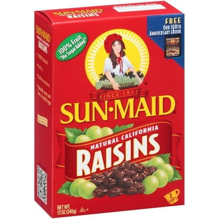 Sun-Maid California Raisins, 12 Oz