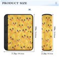 thumbnail image 6 of ALAZA Cute Chickens Yellow Car Seat Belt Adjuster Neck Covers Shoulder Cushions Pads S, 6 of 8