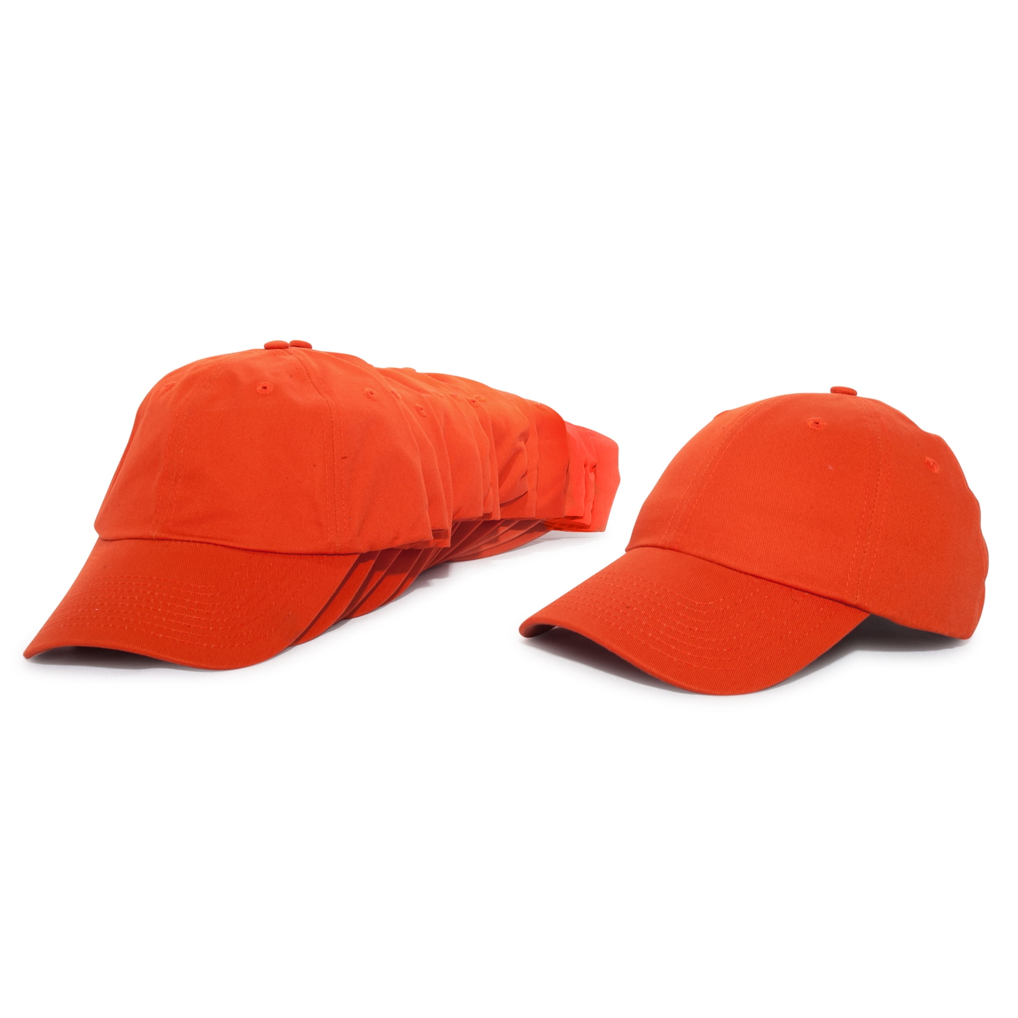 mens orange hat