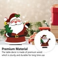 thumbnail image 4 of Decoración de madera Billuyoard cartel de Navidad muñeco de nieve Kits de decoración para fiestas Tipo 1, 4 of 6