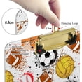 thumbnail image 2 of FMSHPON Sport Balls Clipboard Hardboard Wood Nursing Clip Board and Pull for Standard A4 Letter 13x9 inches, 2 of 6