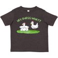 thumbnail image 3 of Inktastic Hey, Guess What? Chicken Butt Boys or Girls Toddler T-Shirt, 3 of 5