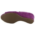 thumbnail image 2 of Gentle Souls Womens Mercia WH Lace Up Open Toe Wedge Shoes, Fuchsia, US 6.5, 2 of 3
