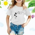 thumbnail image 2 of JSCDRPDWL Flower Top Girls Size 6 Tops Boys White Shirts Ropa Para Adolescentes De 12 a 14 Para Niña Girls Clothing 4t Small Boys Clothes 5 T Girls Clothes Ropa Niños De 6 Años 18 Months Boys, 2 of 4