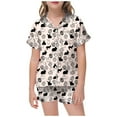 thumbnail image 2 of WEAIXIMIUNG Kid DIY Hand Painted Homewear Set Colouring Pajama Sets For And Girl Can Play With And Wea 160, 2 of 5