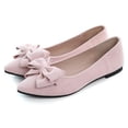 thumbnail image 2 of Zapatos de vestir de gamuza SAILING LU para mujer, color rosa claro, 2 of 7