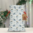 thumbnail image 5 of Honeii Music Shark Print Small Burlap Bags,Christmas Drawstring Treat Bags Gift Bags Reusable Candy Goodie Wrapping Bags for Holiday Party Favors Supplies -Medium, 5 of 9