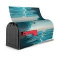 thumbnail image 3 of Salouo Turquoise Ocean Reflection for Magnetic Mailbox Covers Waterproof Post Box Cover Post Letter Box Cover Post Box Cover Home Decor for Garden/Yard /Farmhouse-25.5x21 in, 3 of 8