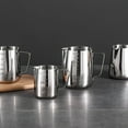 thumbnail image 7 of ACDANC Milk Frothing Pitcher,1000ml Stainless Steel Milk Frother Cup Steaming Pitcher,Coffee Bar Cappuccino Espresso Machine Accessories Barista Tools,Metal Pitcher Milk Jug, 7 of 7