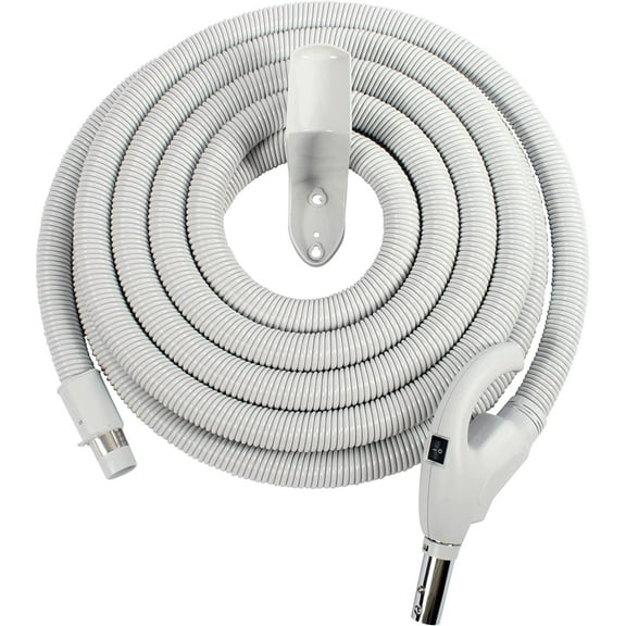 Cen-Tec Systems 35 Ft. Low Voltage Central Vacuum Hose with Hose Hanger