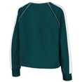 thumbnail image 3 of Women's Gameday Couture Green Michigan State Spartans Blindside Raglan-Cropped Pullover Sweatshirt, 3 of 3