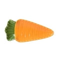 thumbnail image 4 of LEORX Ceramic Children Food Plate with Lovely Carrot Design for Home Use Orange Color, 4 of 8