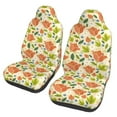 thumbnail image 2 of Haiem Rose Daisy Printed Car Seat Covers Set of 2, Universal Fit Car Seat Covers,Protective Seat Covers,Comfortable Car Seat Covers, Easy Installation Seat Covers, Vehicle Seat Covers, 2 of 9